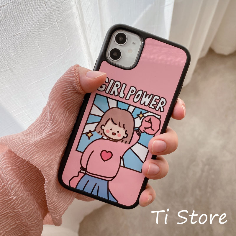 [HCM]Ốp Lưng Girl Power iPhone | Từ 6 đến 12 Pro Max | [ TI STORE ]