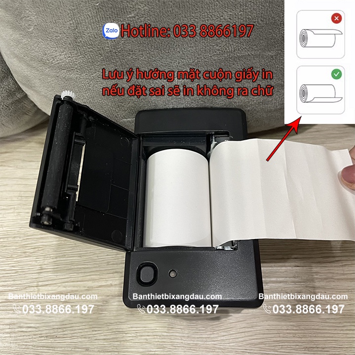 Máy in cột bơm xăng dầu cao cấp