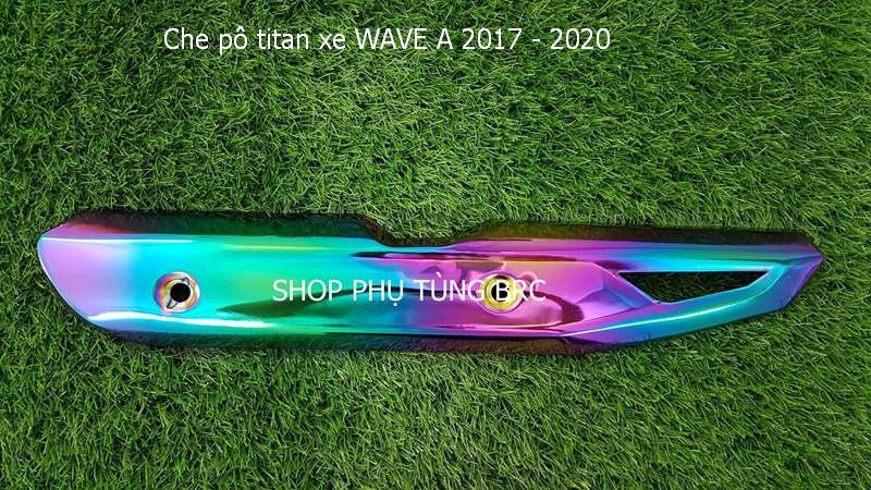 Che pô titan loại 1 xe WAVE A 2017 - 2020, WAVE RS100, WAVE A 2012-2016, WAVE S 110, WAVE RS 110