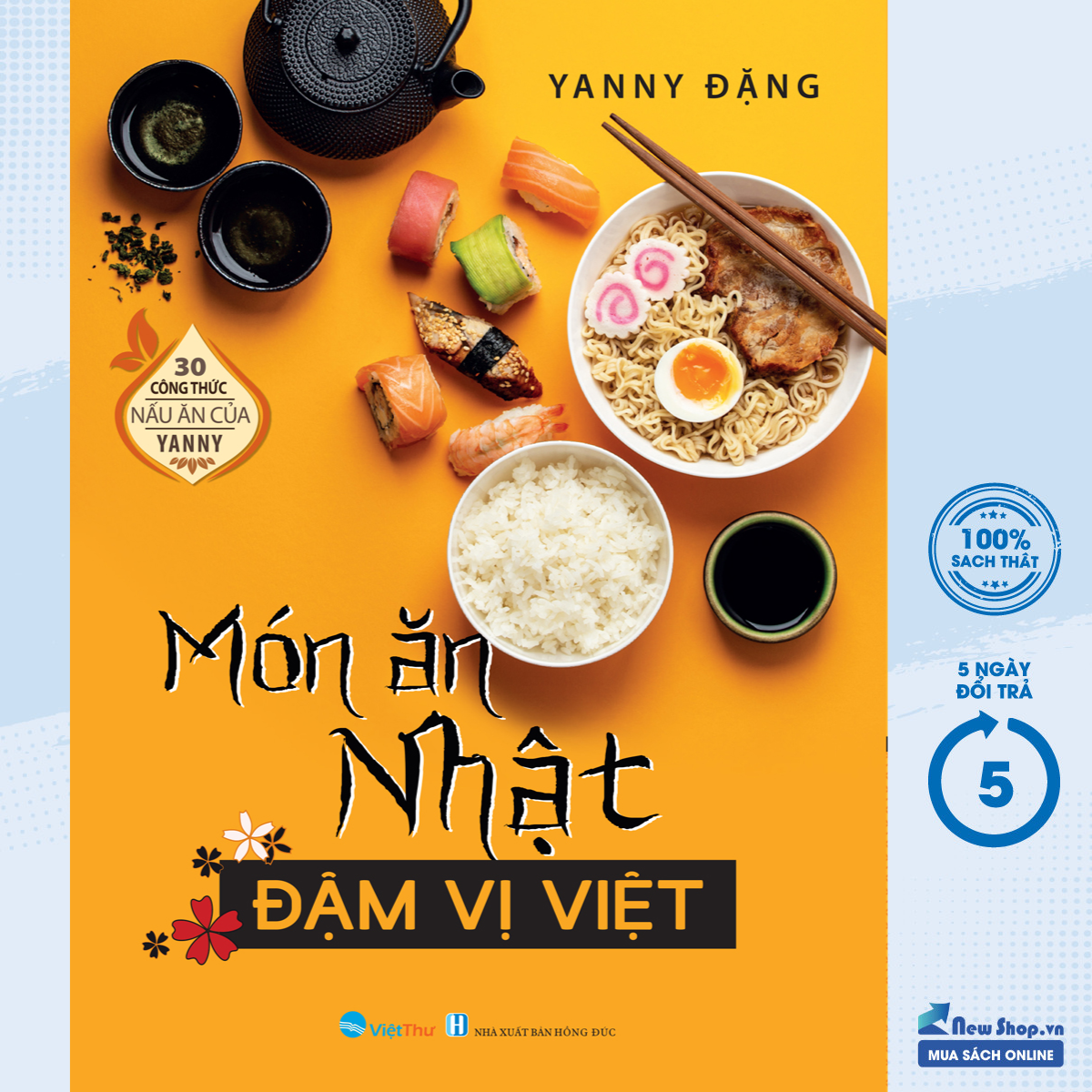 Sách - 30 công thức nấu ăn của yanny - món ăn nhật đậm vị việt - newshop