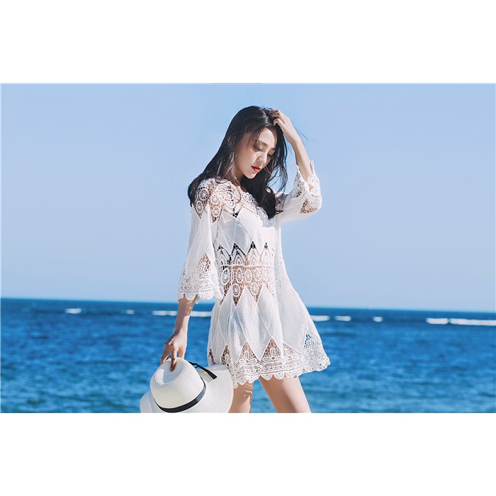 Áo lưới đi biển, đi chơi thời trang_AL05