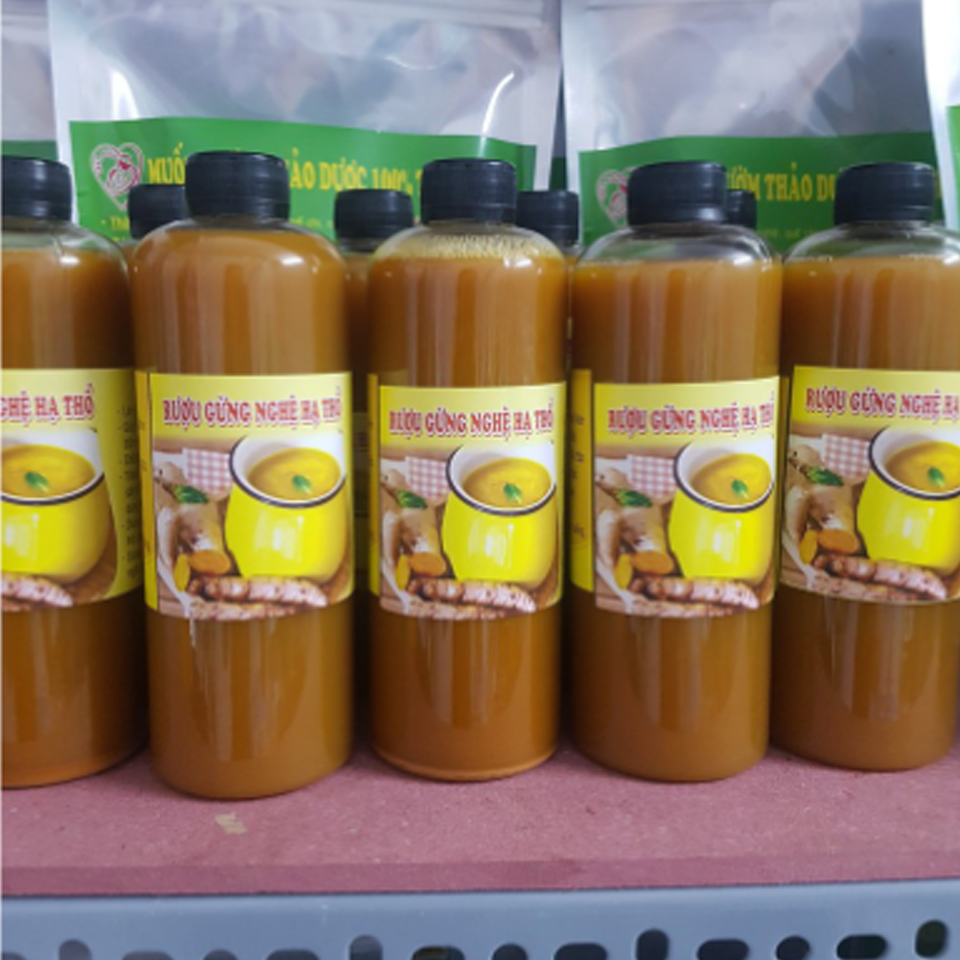 Cốt gừng nghệ hạt gấc hạ thổ sau sinh (Body)