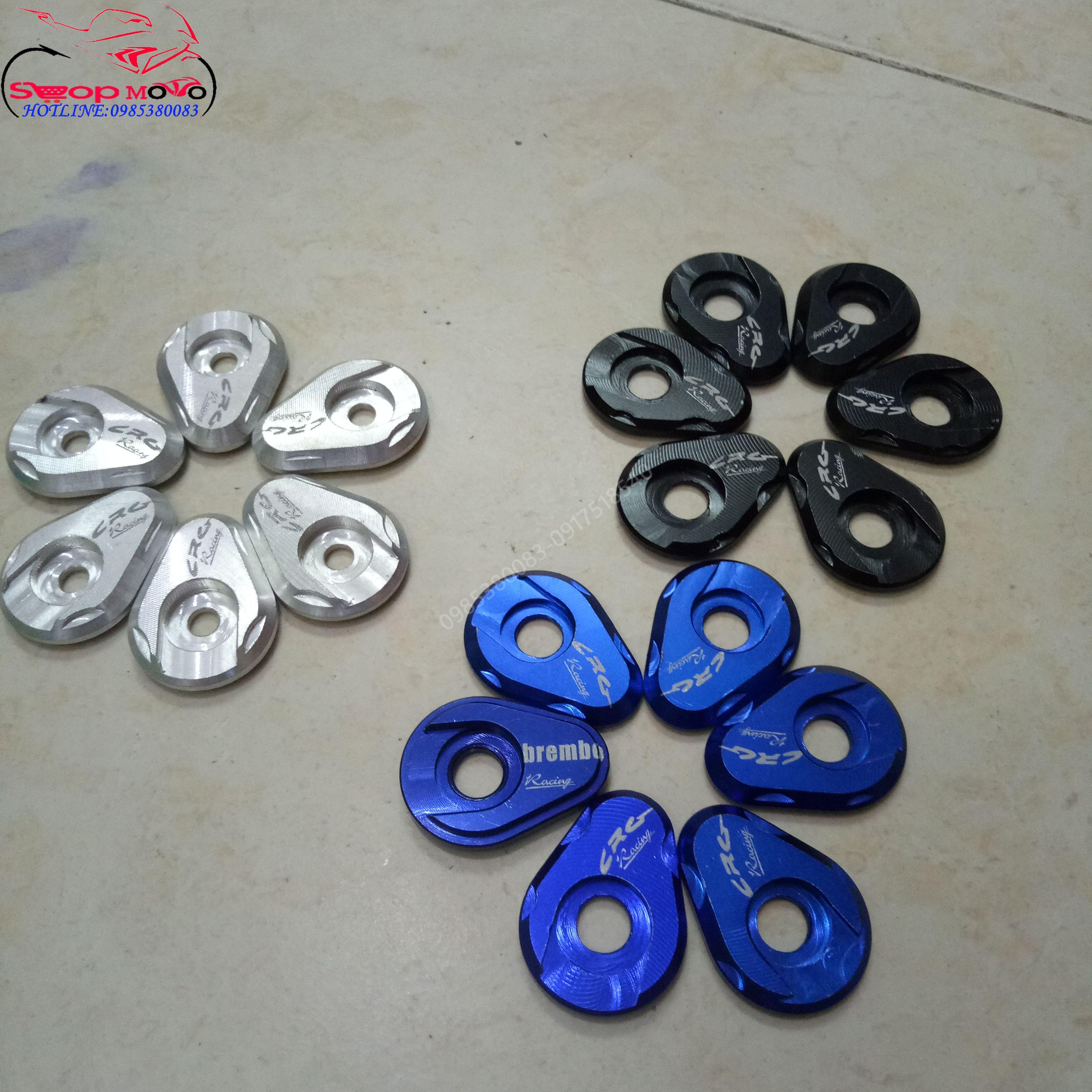 Long đền chân đèn Xi Nhan Nhôm CNC (xanh dương)