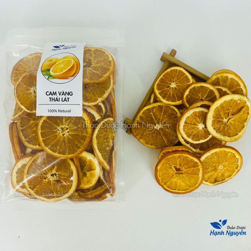 Cam khô 100g, cam vàng sấy lạnh nguyên chất