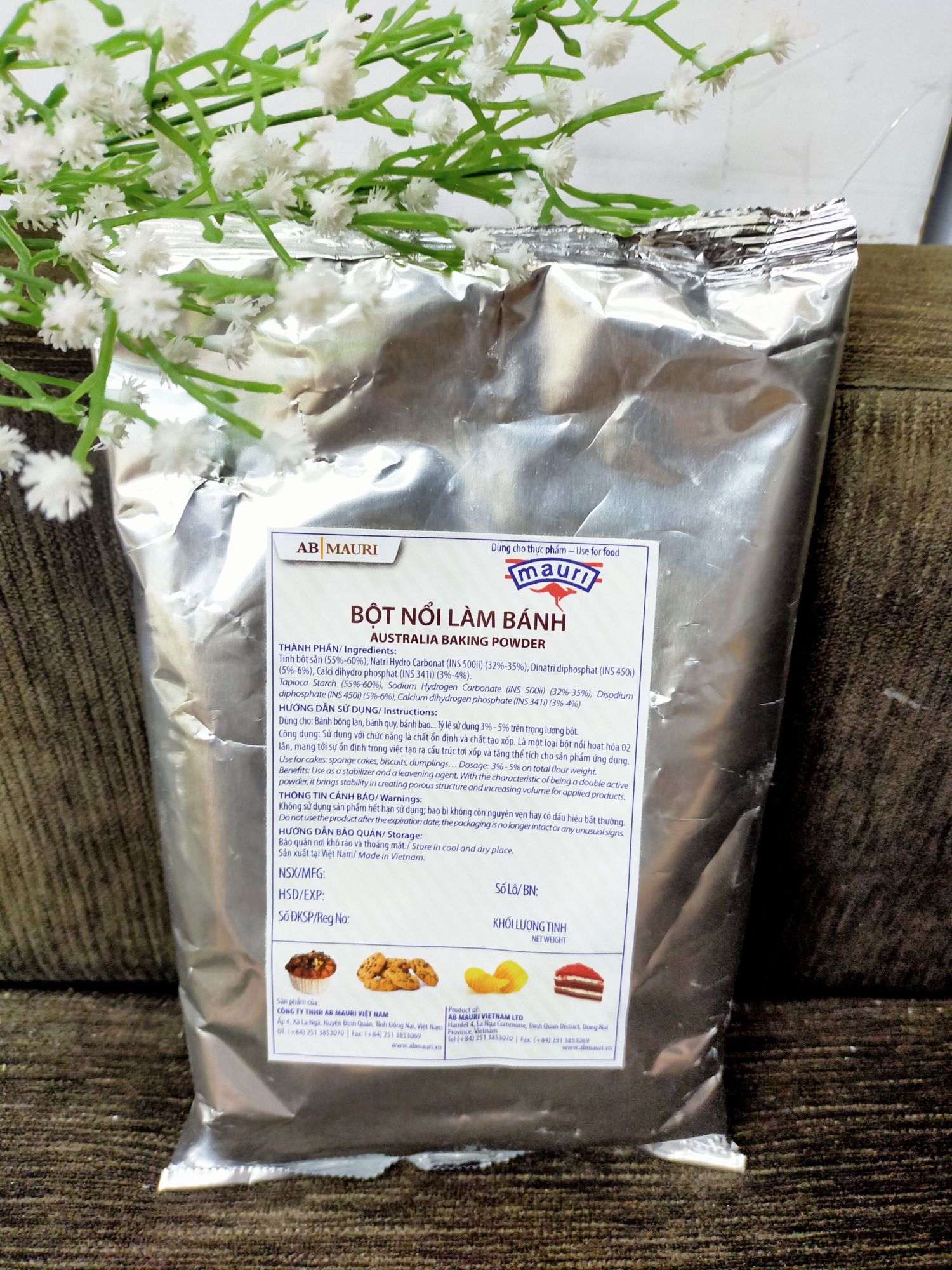 500g Bột hạt lanh chuẩn Canada làm bánh ăn kiêng Keto