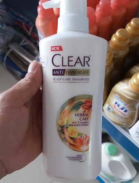 Dầu Gội Clear Men 400g Thái Lan- ICECOOL  MENTHOL