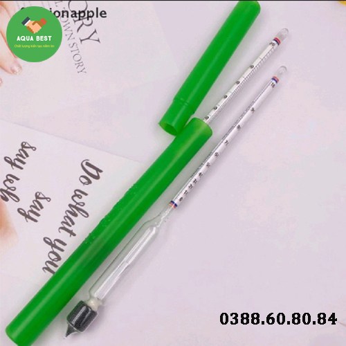 [Hàng Chuẩn] Cồn kế đo nồng độ cồn, đo nồng độ rượu 0 - 100 độ