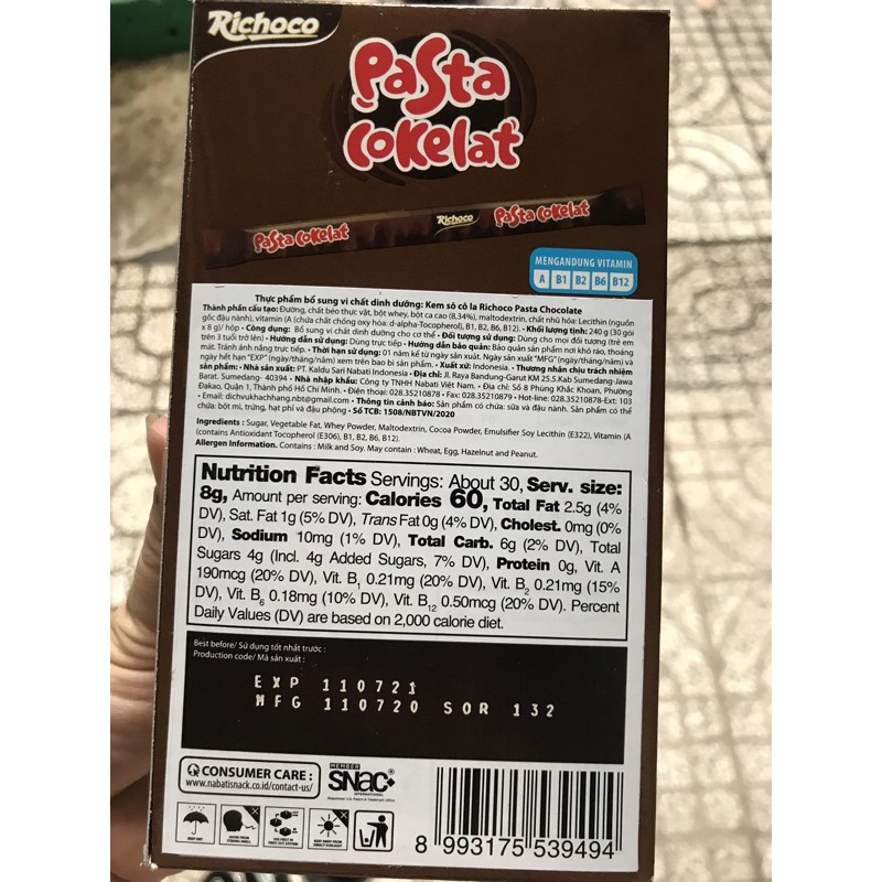 [HCM]Kem Socola Richoco Pasta Cokelat Chocolate