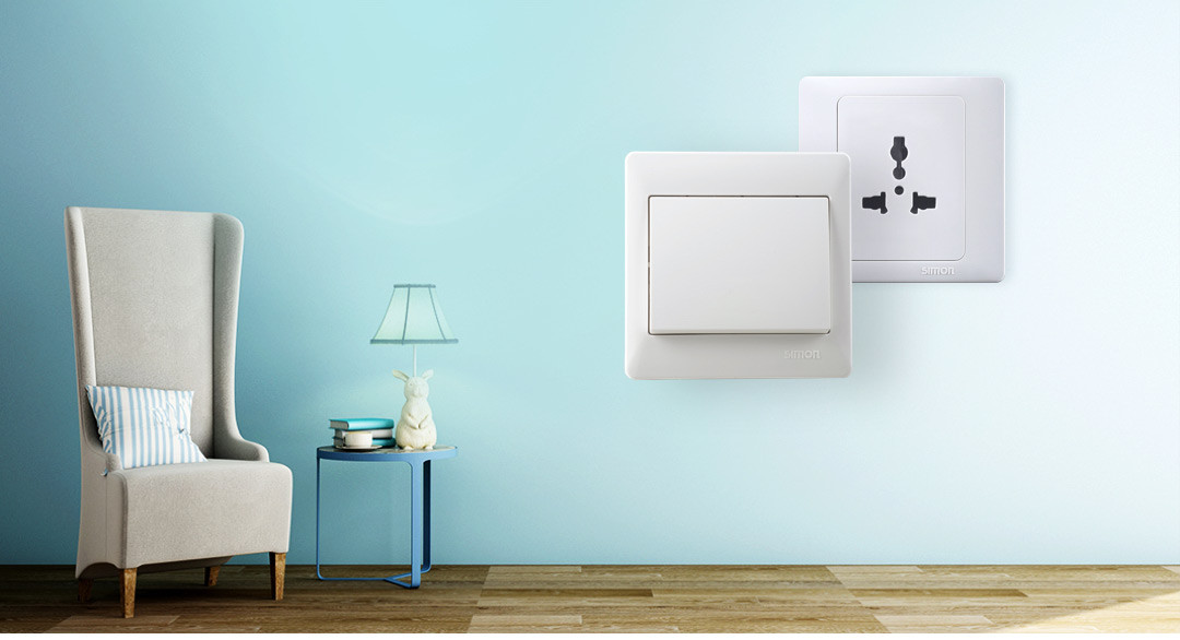 Bộ công tắc đơn 2 chiều chuẩn vuông Simon Series 50