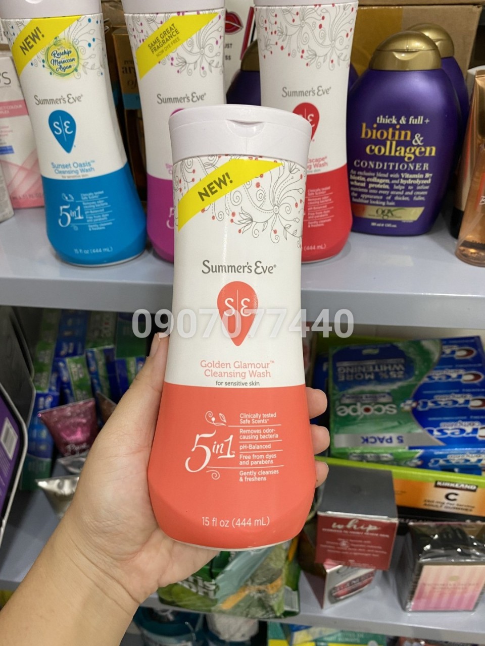 Dung Dịch Vệ Sinh Phụ Nữ Summer's Eve Cleansing Wash