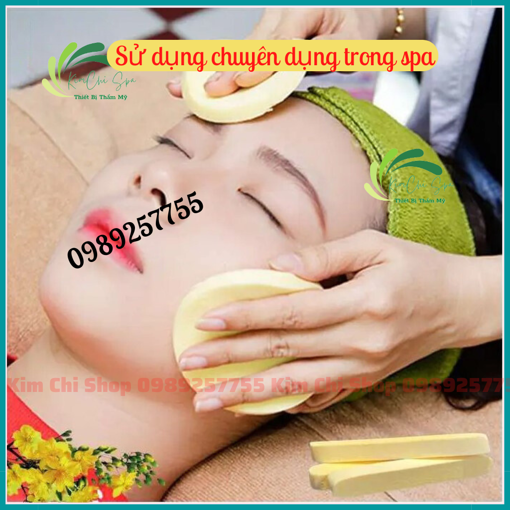 Gói 12 miếng mút rửa mặt - Bọt biển