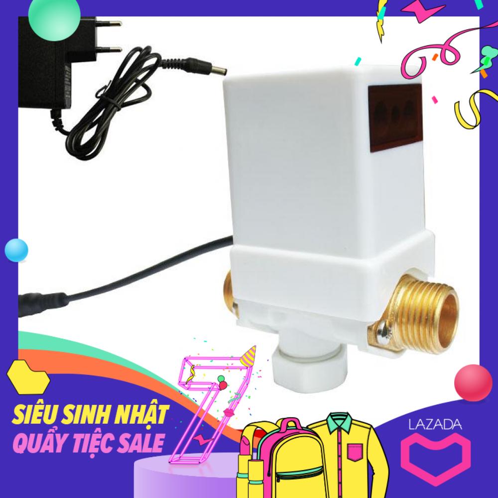 Bộ xả nước cảm ứng tự động cho bồn tiểu nam VAKS - Model: VXT + nguồn điện 12V,1A