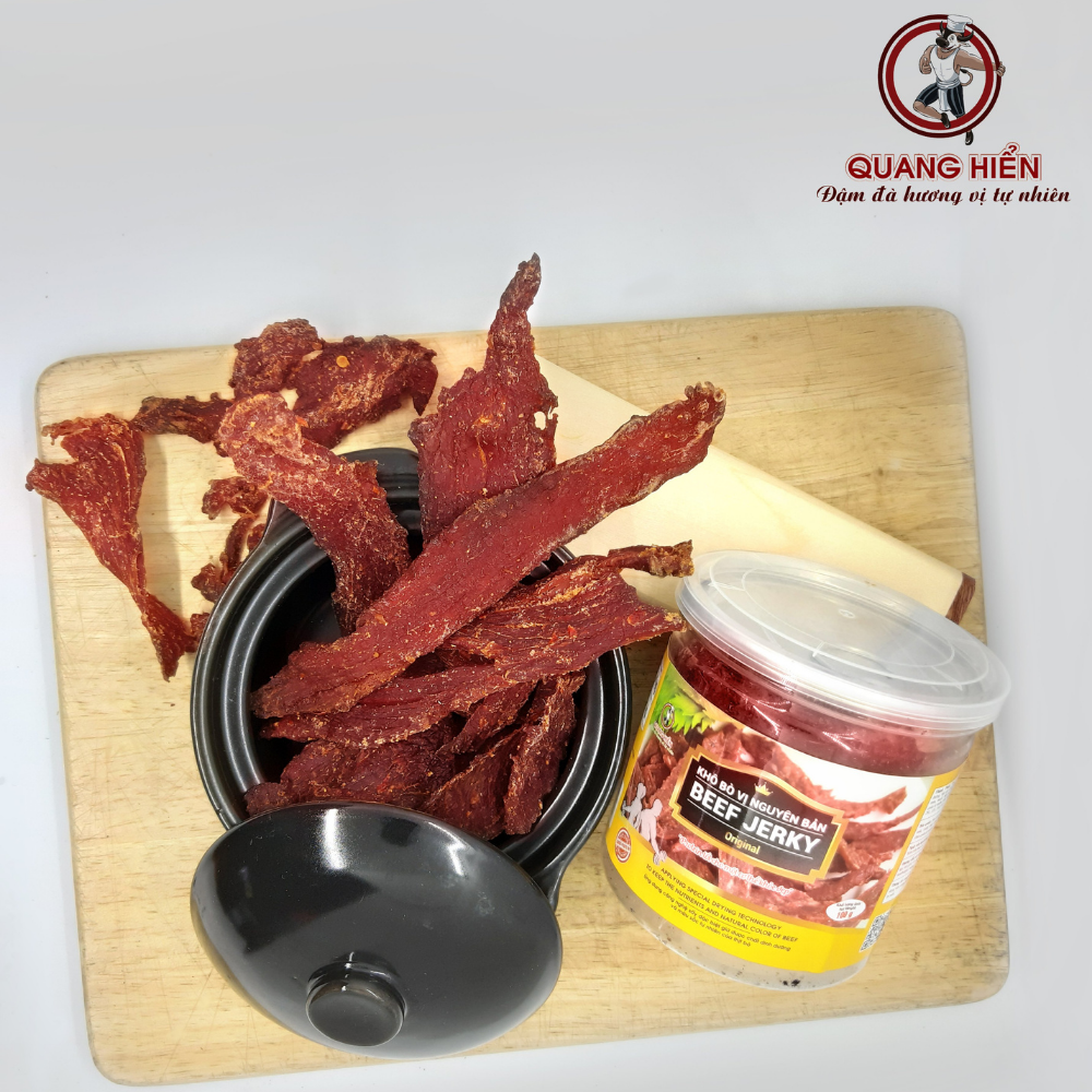Beef jerky khô bò nguyên bản 100g