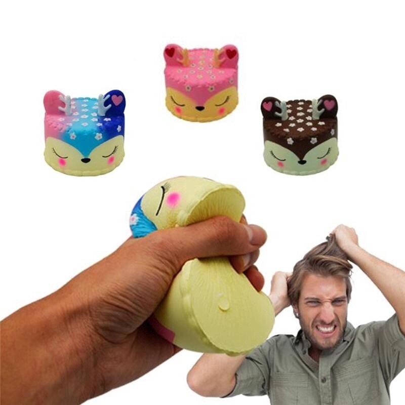 squishy Bánh Sừng Hươu Thơm Mềm