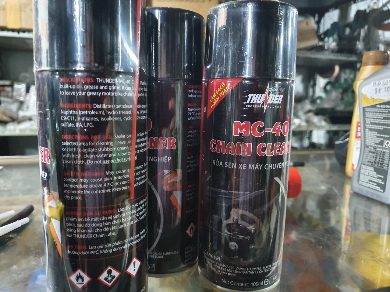 [HCM]Chai Xịt Rửa Sên Chuyên Dụng Thunder MC-40 . Hàng Công Ty