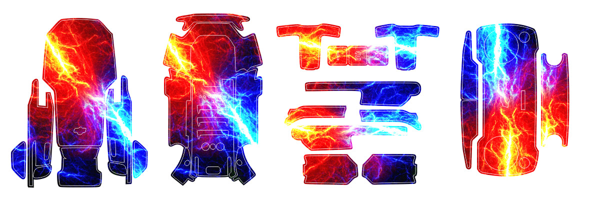 Skin Decal Trang Trí Mavic Mini 1 - Mavic Mini SE - Combo 2 Mẫu