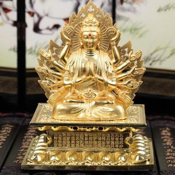 Tượng phật thế âm bồ tát trang trí xe hơi