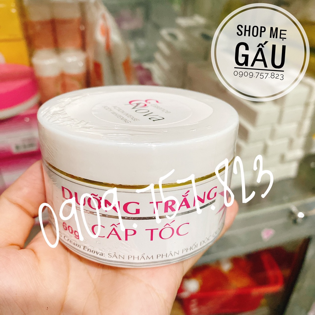 Kem dưỡng trắng cấp tốc Enova siêu thơm 60g