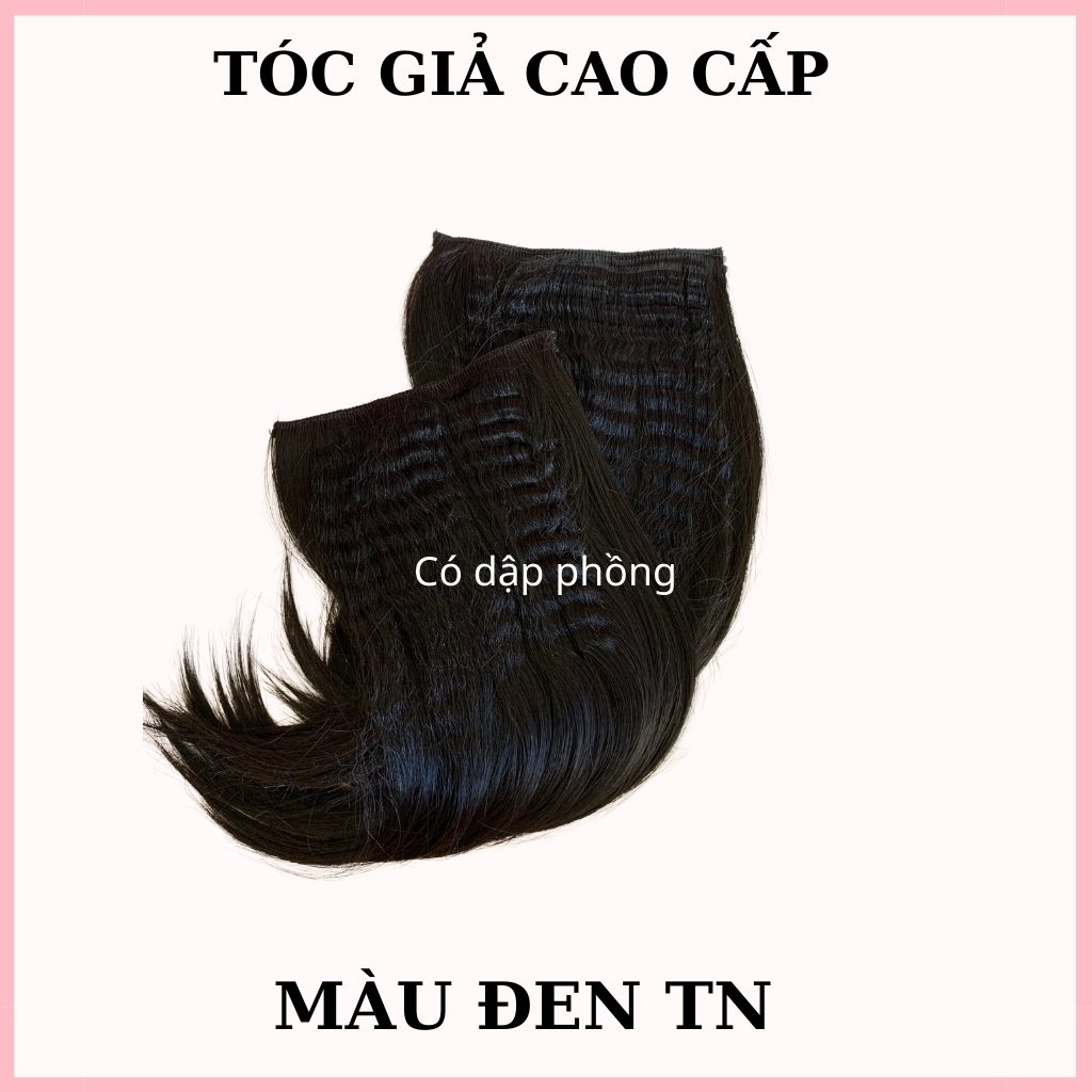 Tóc Giả Nữ Kẹp Phím Phồng Tóc 2 Bên - Giá 1 Cặp