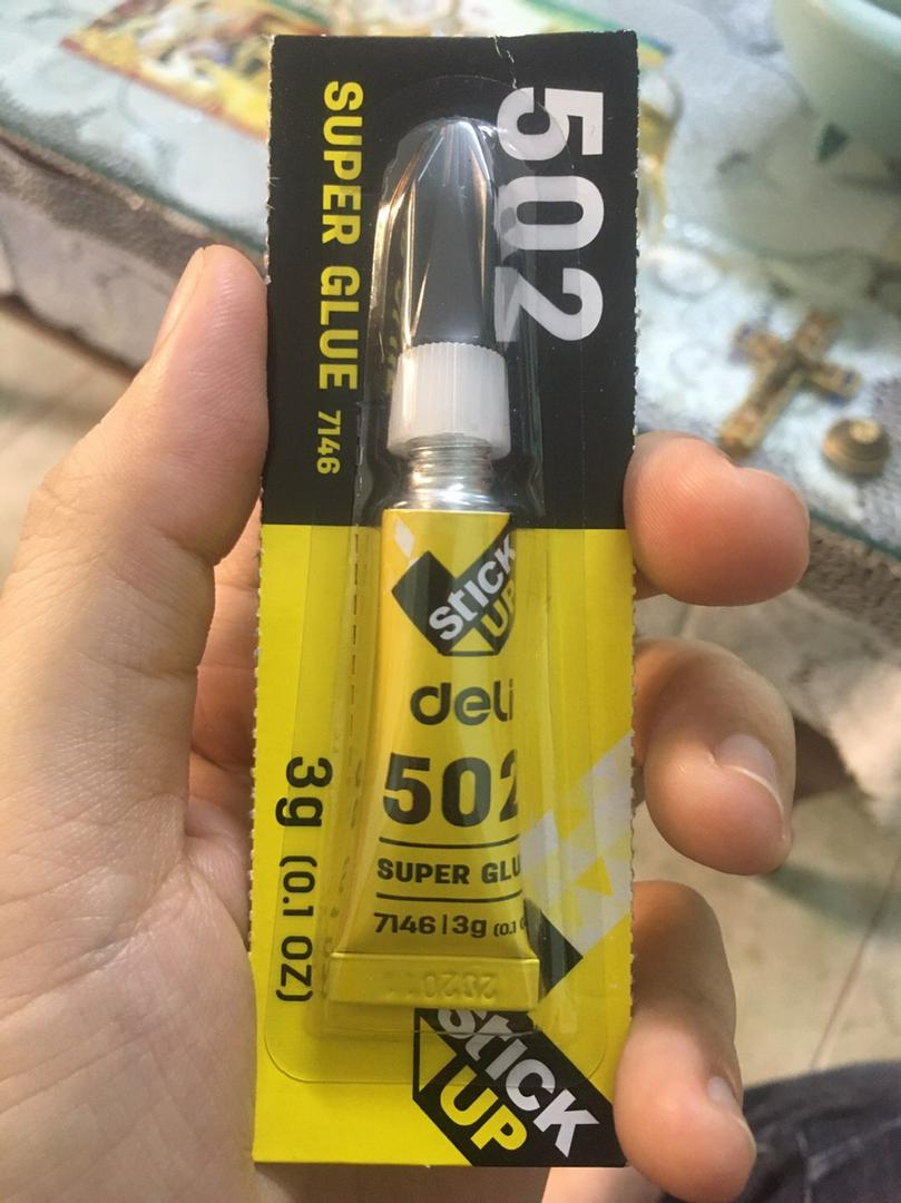 Combo 5 Chai Keo Dán Đa Năng 502 Siêu Dính 3G DELI E7146