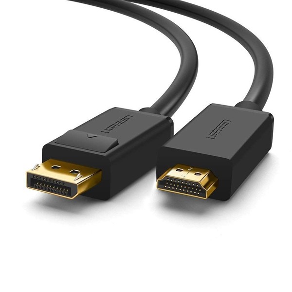 Cáp Displayport to HDMI dài 1.5M, 2M, 3M,5M UGREEN (chỉ chuyển 1 chiều)