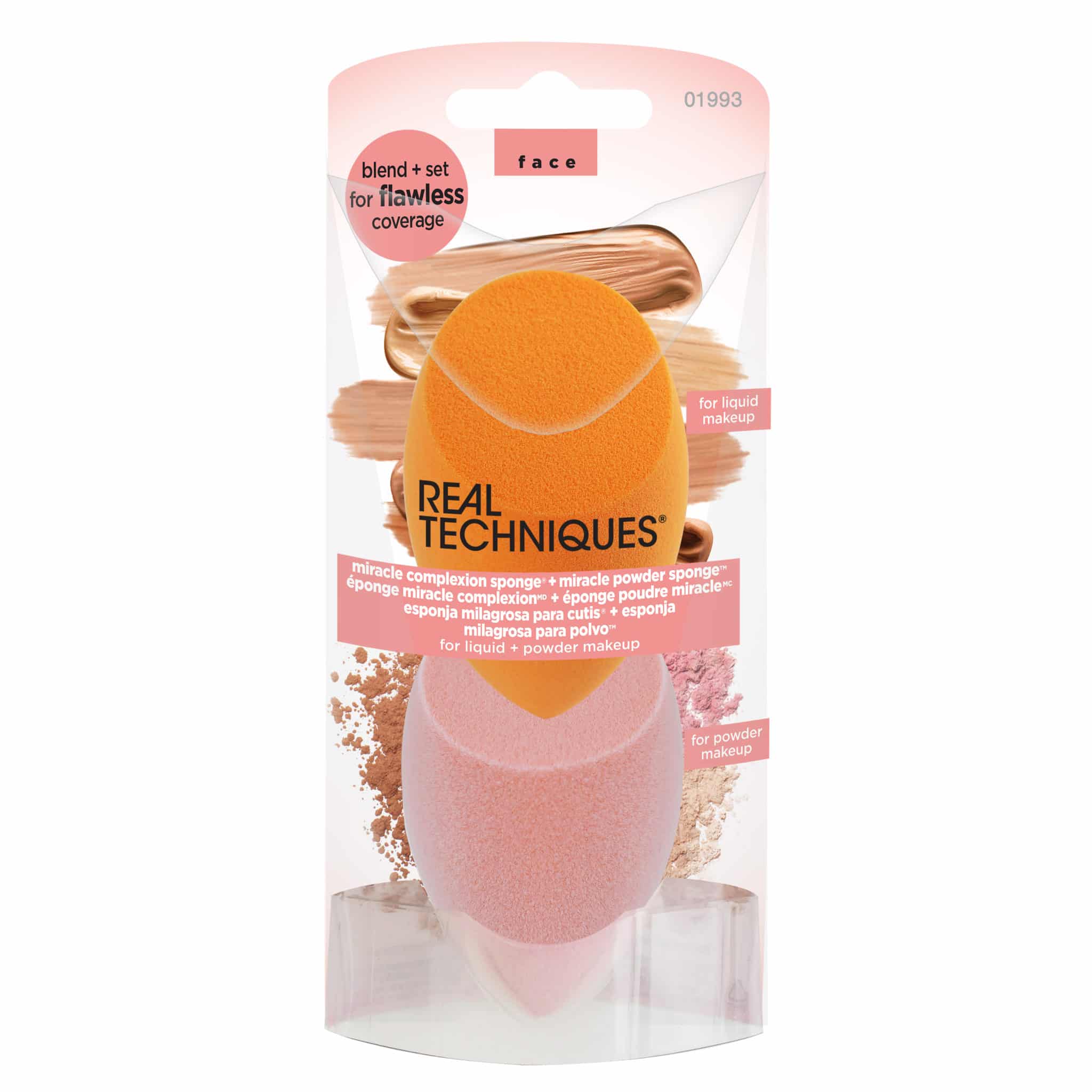 [NHẬP KHẨU CHÍNH HÃNG] Bông Mút dặm phủ tán phấn Real Techniques Miracle Powder Sponge