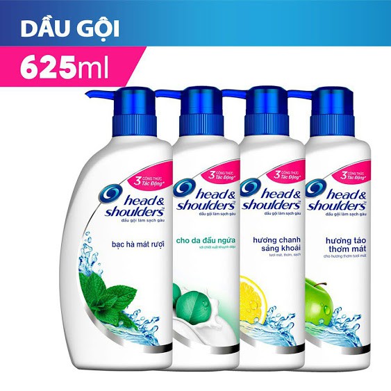 Dầu Gội Head&Shoulders Chai 625ml