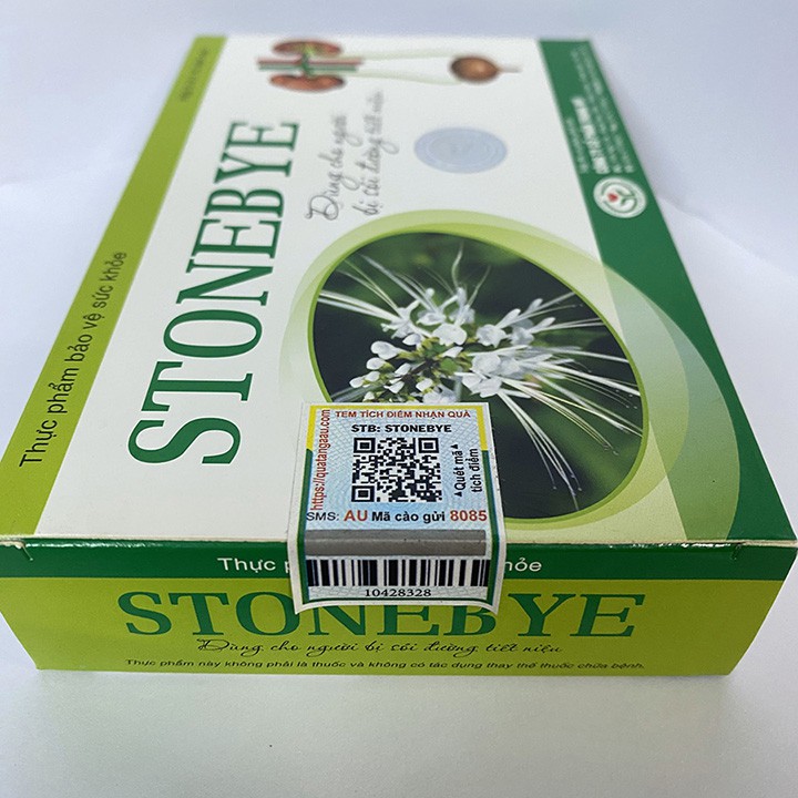 Stonebye - Hỗ trợ giảm sỏi thận, sỏi tiết niệu (Hộp 30 viên)