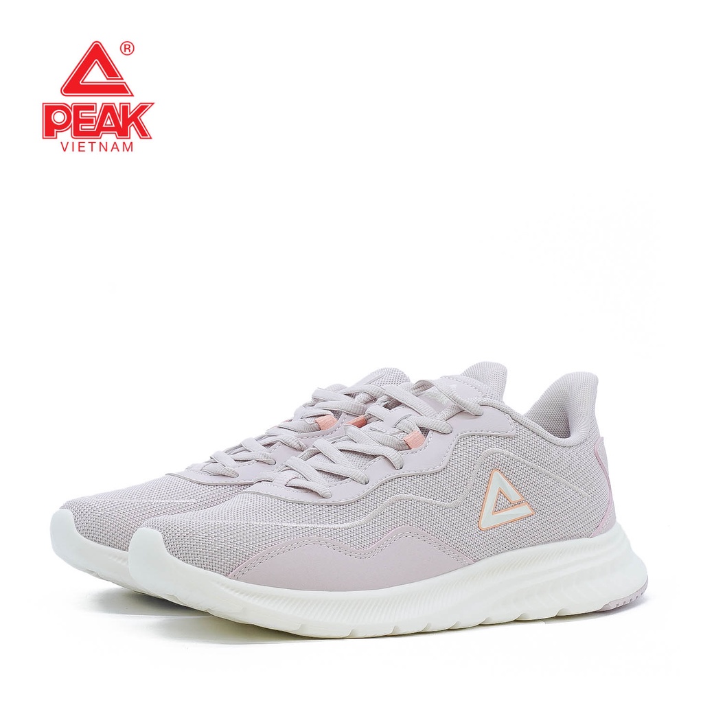 Giày chạy bộ nữ PEAK Sóc Đỏ Running Light Comfortable EW224058H