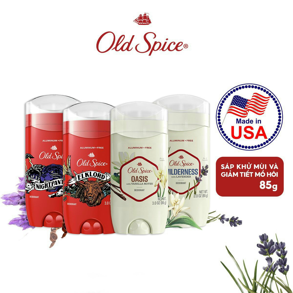 Sáp khử mùi Old Spice Hàng Mỹ