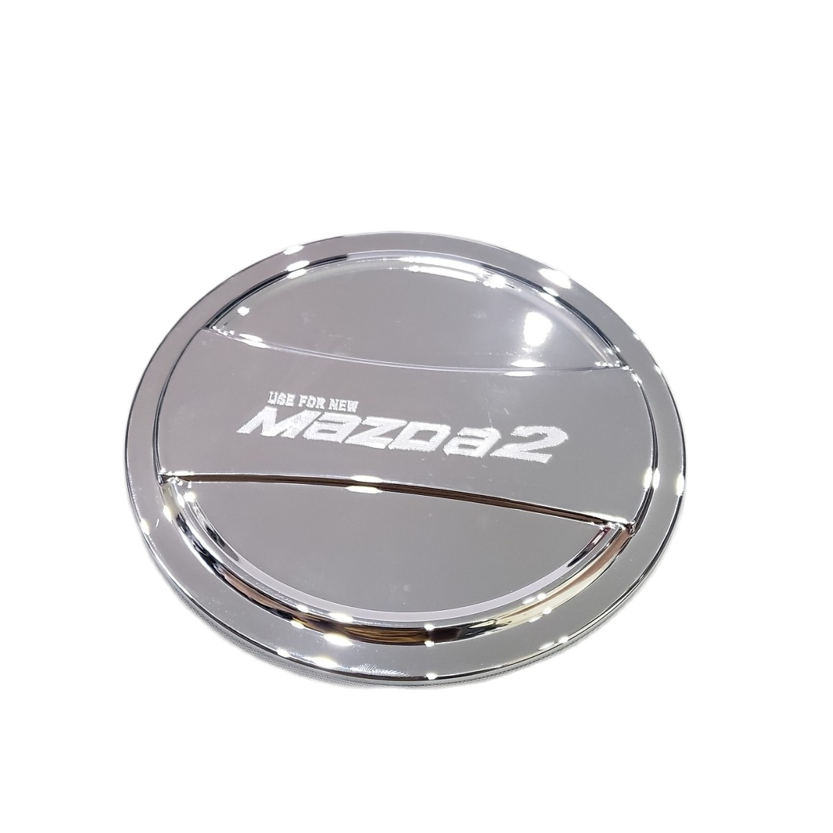Ốp nắp bình  xăng Mazda 2 mạ Crom cao cấp