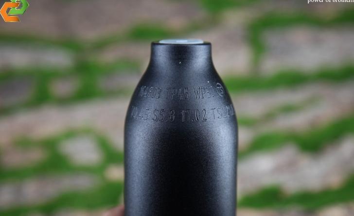 Bình hơi, bình khí nén chịu áp lực cao 30 mpa 0.45l