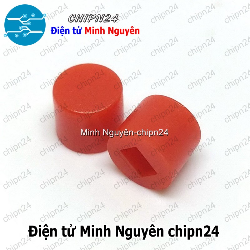 [10 cái] Nắp chụp nút nhấn tự giữ cao 5mm - HH001641