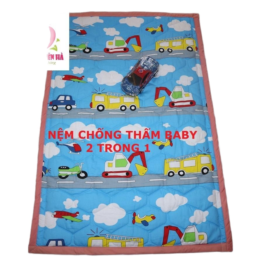 Nệm chống thấm cho bé bỏ bỉm 0,8mx1m2