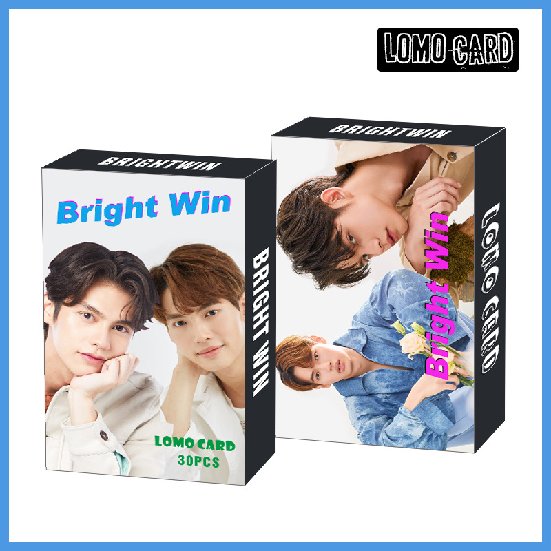 泰星周边泰国F4 billkin pp Bright Win TAY-NEW写真卡片lomo卡