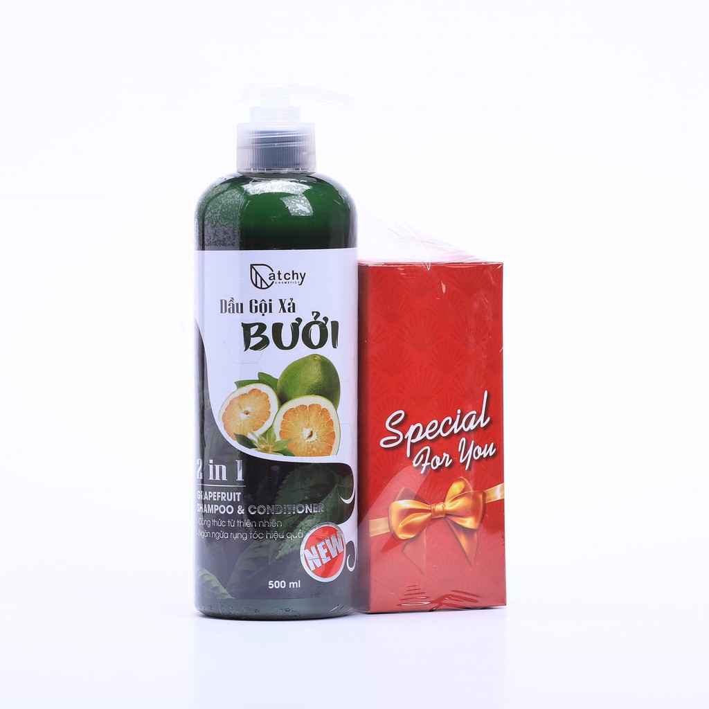 [HCM]Dầu gội xả Bưởi CatChy 2in1