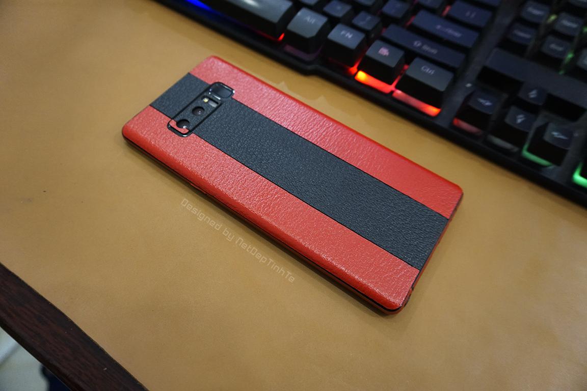 Miếng dán da điện thoại Note 8