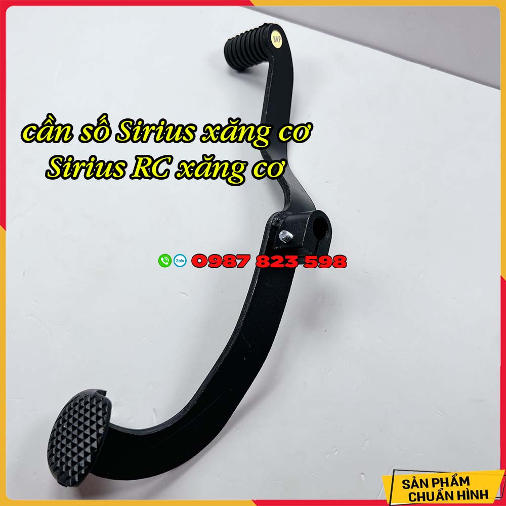 Cần Số Sirius Xăng Cơ Đen Sơn Tĩnh Điện - Cần Số Sirius RC Xăng Cơ