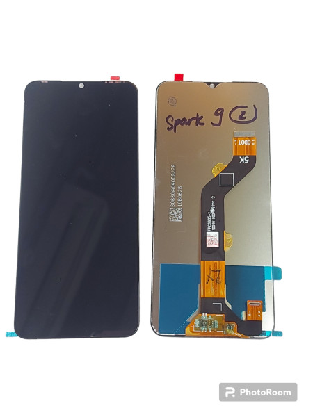 Màn hình tecno spark 9 - màn hình nguyên bộ loại tốt nhất, màu đen