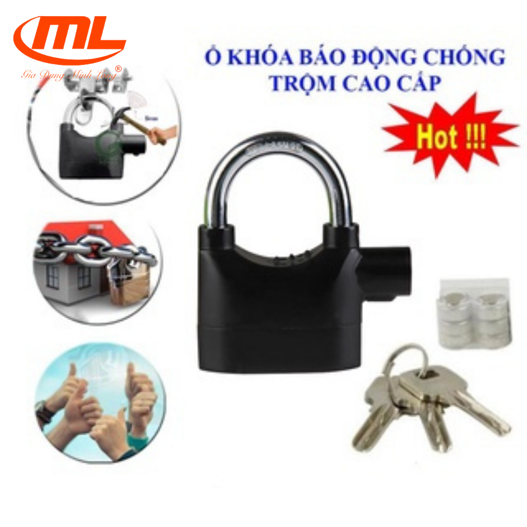 Ổ key anti-theft doorbell alarm safety