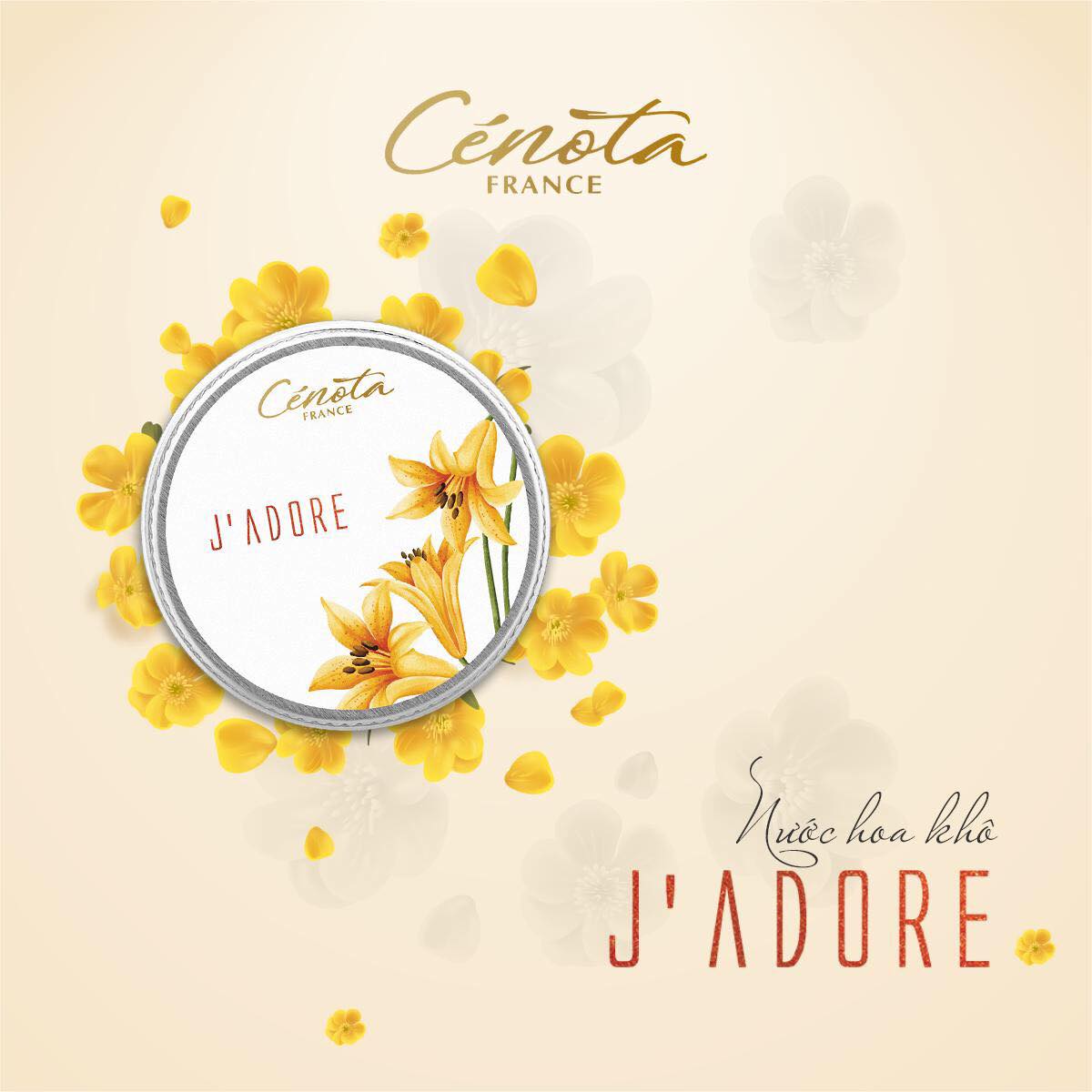 Nước hoa khô  Je Tadore 20ml Cenota