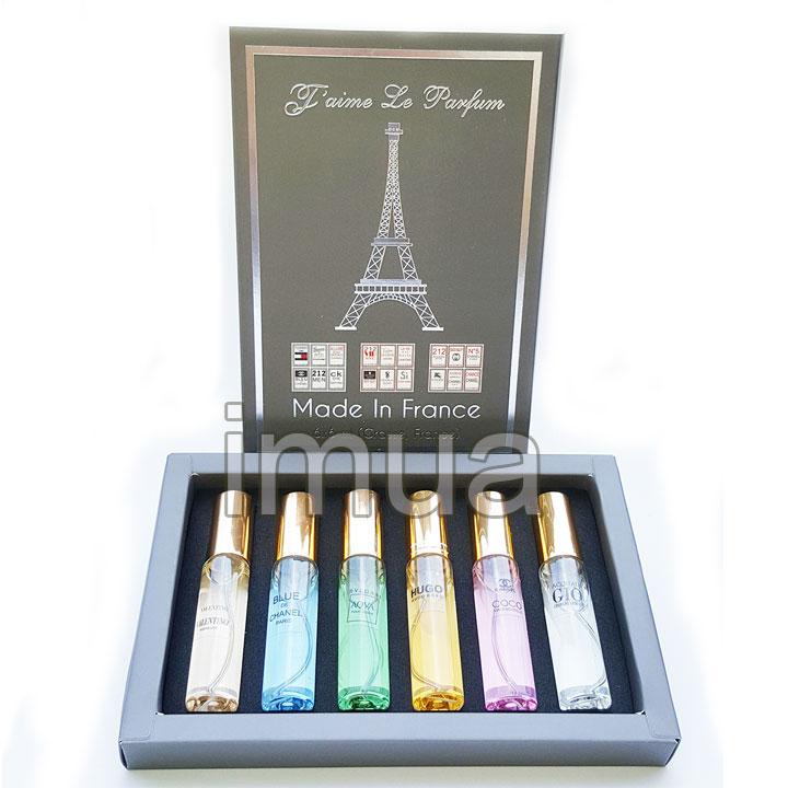 [HCM]Bộ 6 chai nước Hoa Mini Nam Nữ của Pháp Jame Le Pafum