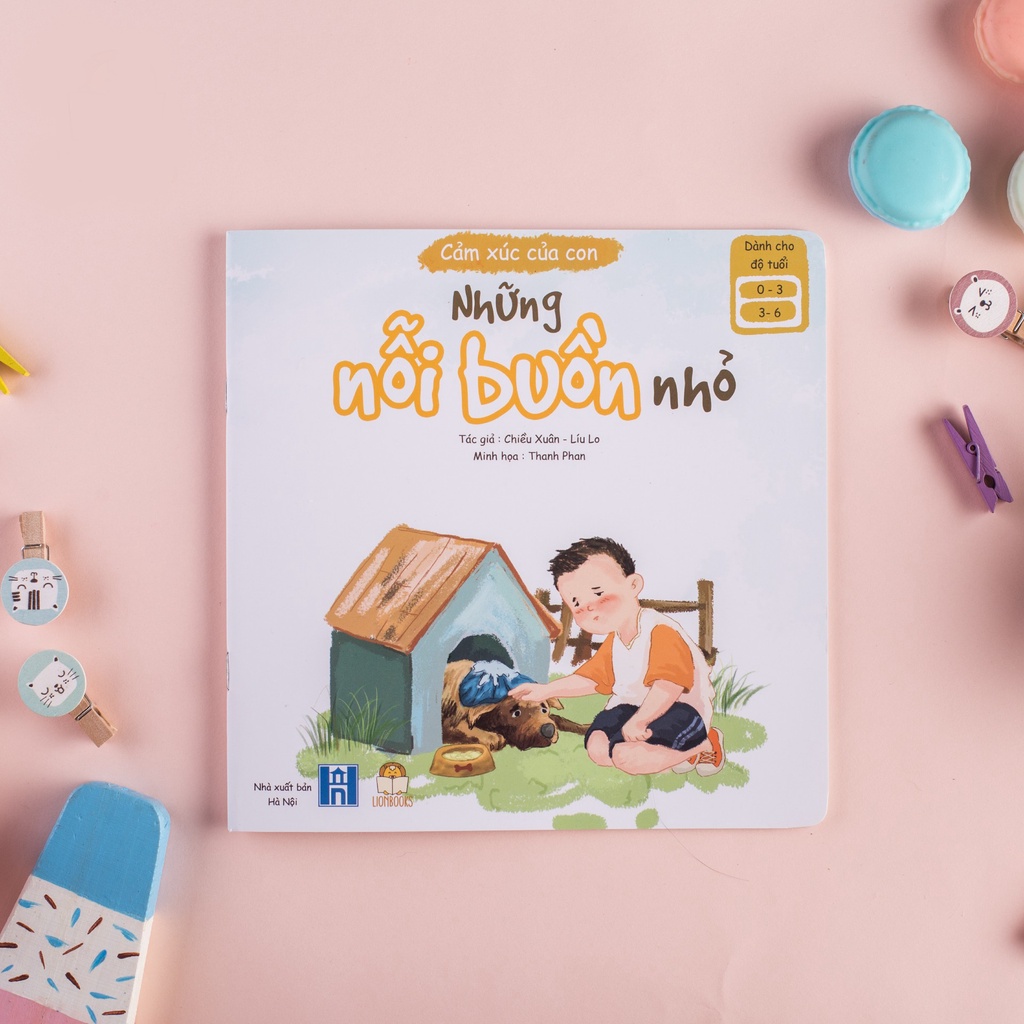 Sách Cho Bé - Bộ 4 Cuốn Cảm Xúc Của Con