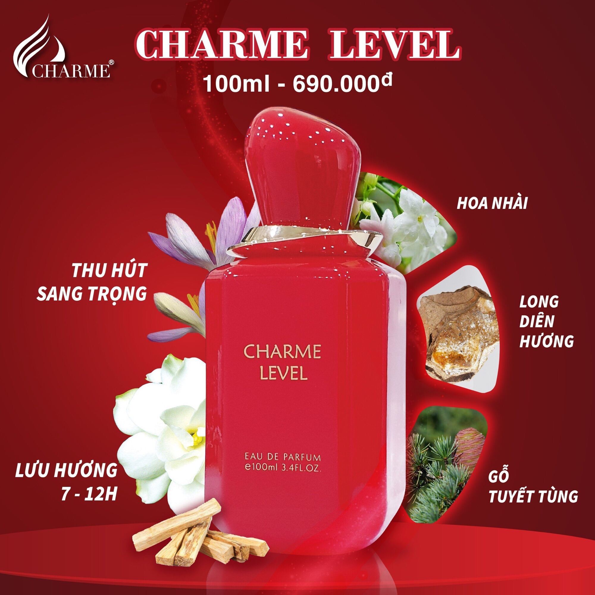 Nước hoa Level 100ml mẫu mới 2025