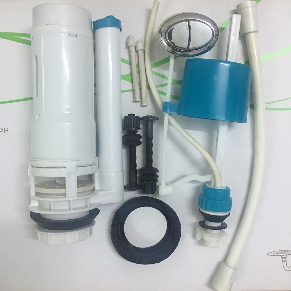 Bộ ruột bồn cầu 2 nút ấn