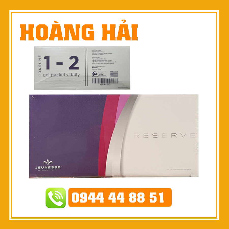 [Hoàn tiền 10%][CHÍNH HÃNG] Gel trái cây Reserve Jeunesse Ml