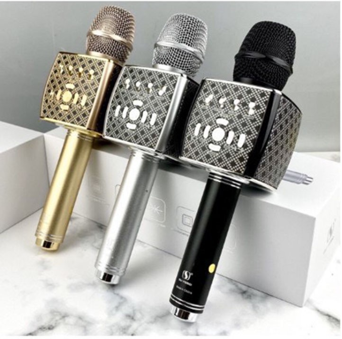 [Giảm Cực Sốc] Micro Karaoke,Micro Không Dây,Micro Karaoke Bluetooth,Mic  Livestream Micro Karaoke Bluetooth Cao Cấp Ys-95 Âm Bass Trầm Ấm-Mic Bắt Giọng Tốt,Hát Cực Hay Hiệu Ứng Âm Thanh Ngay Trên Mic,Lọc Âm Thanh,Lọc Tiếng Ồn Cực Chuẩn