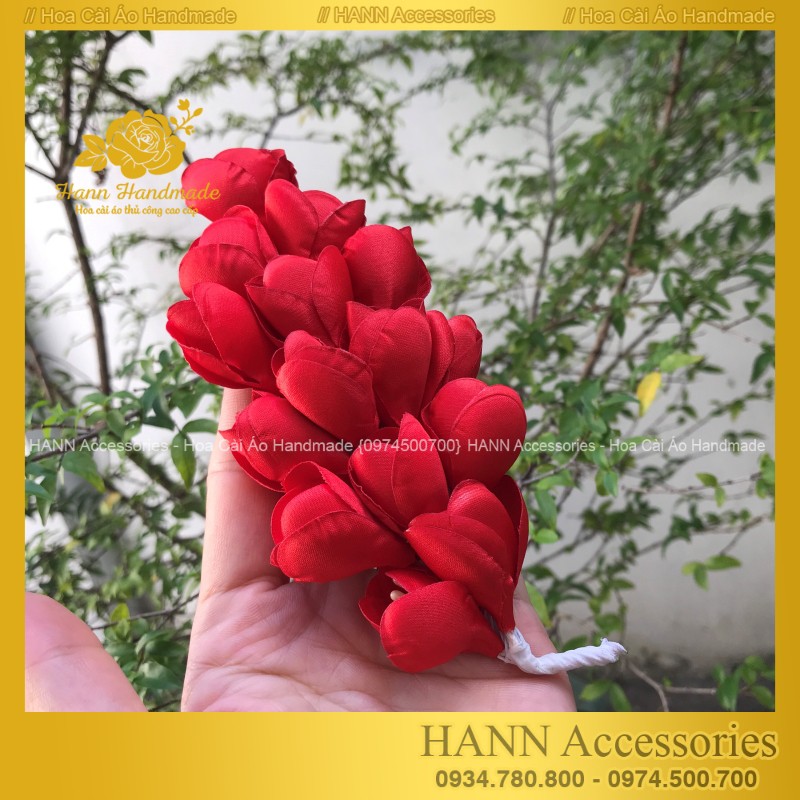 Hoa Cài Áo , Bông Cài Áo Váy [HANN HANDMADE - Hoa cài áo, phụ kiện thời trang sỉ]