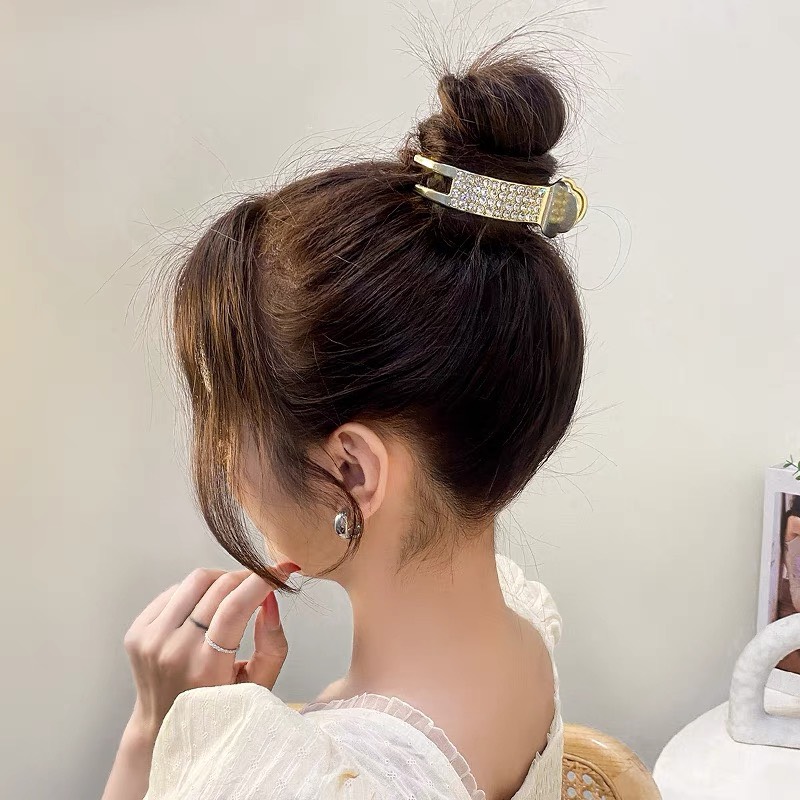 Kẹp Tóc Cá Mập Cỡ Lớn Phong Cách Hàn Quốc-phukienteen