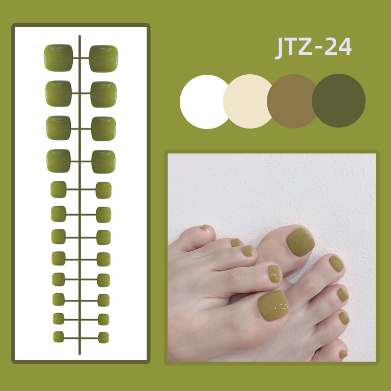 Móng chân giả, thang móng, vỉ móng JTZ4 - JTZ149 thang dẻo, form ôm
